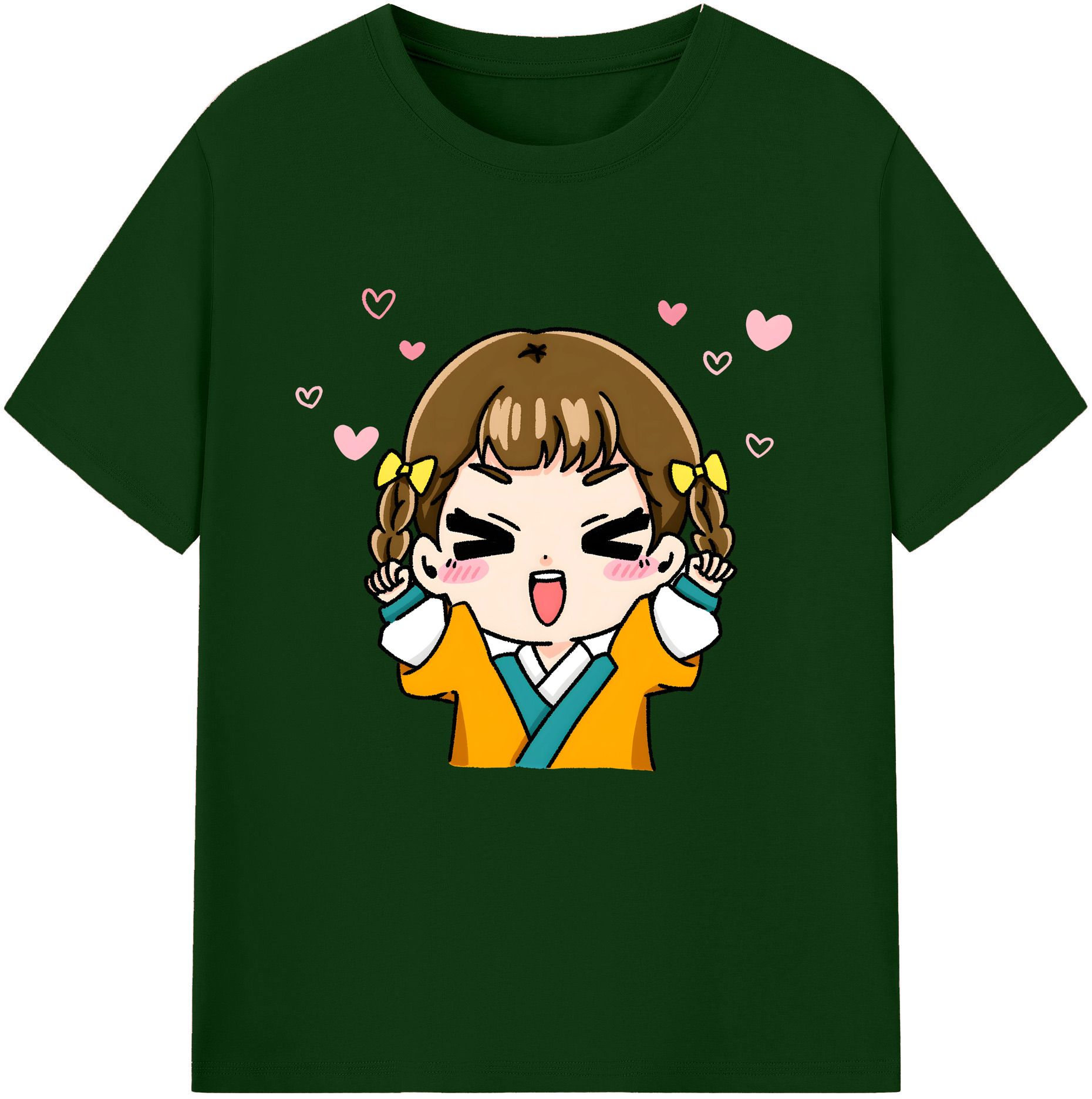 （画像用） 薬屋のひとりごと The Apothecary Diaries 綿100％半袖Tシャツ（フロントプリント）